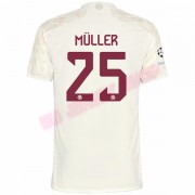 Fotballdrakter Bayern München 2023-24 Thomas Müller 25 Tredje Draktsett..